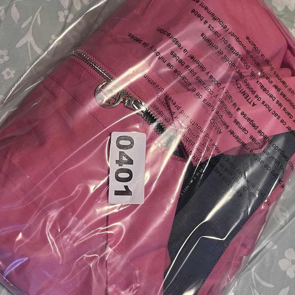 Tommy Hilfiger 2X Pink 1/2 Zip Roll‎ Tab Sleeve Cotton Popover Shirt NWT $79 - Picture 7 of 7